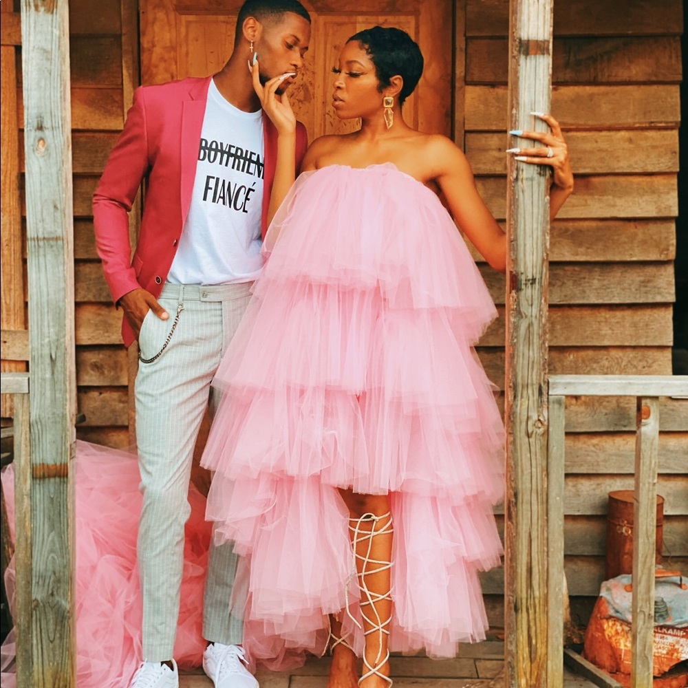 Pink Tulle dress💕